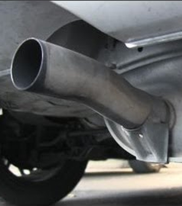 vehicle will be disturbed if the muffler is not properly used